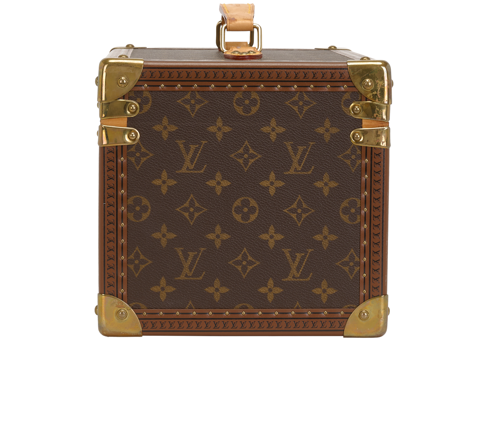 Louis Vuitton Vintage Boite Flacons Vanity Case, &pound;2,300, Accessories, Brown, Canvas, Back view